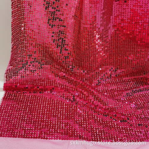 sparkle multi color sequin net embroidery fabric